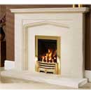 Be modern Bellina Portuguese Limestone Fireplace Surround